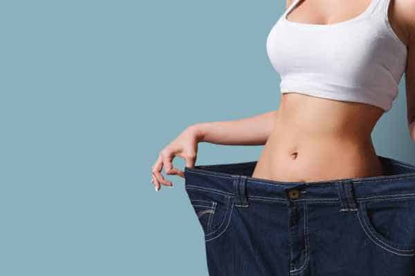 woman after fat reduction treatment Portsmouth
