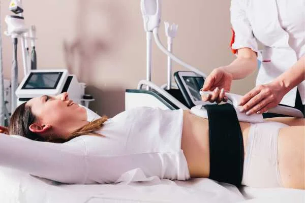 woman having body sculpting to help improve her body image and her mental health Portsmouth