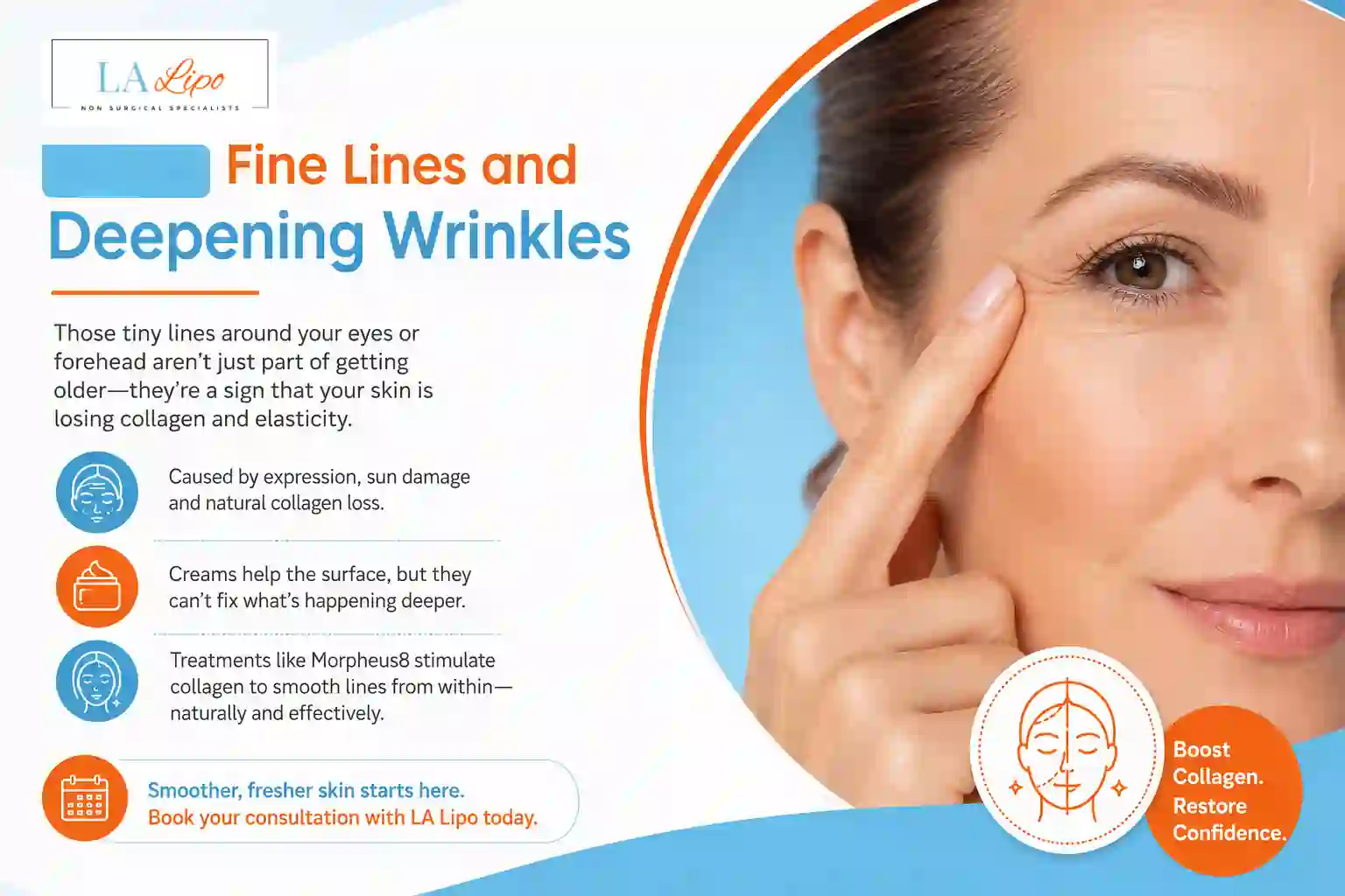 Sign #2: Fine Lines and Deepening Wrinkles Portsmouth